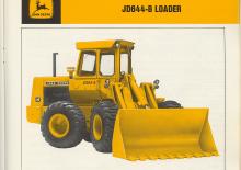 Chargeuses sur pneus John Deere Construction 644-B