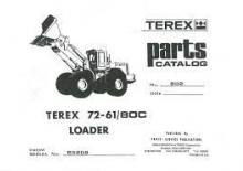 Chargeuses sur pneus Terex 72-61/80 C