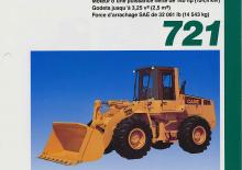 Chargeuses sur pneus Case 721 
