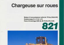 Chargeuses sur pneus Case 821 