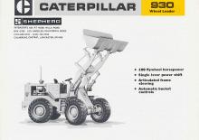Chargeuses sur pneus Caterpillar 930