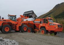 Chargeuses sur pneus Doosan DL450-3