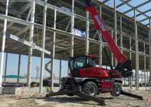 Chariot Élévateur avec châssis tounant Manitou MRT-X 2260