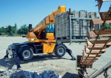 Chariot Élévateur avec châssis tounant Dieci Pegasus 50.25