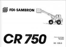 Chariot Élévateur Télescopique Sambron CR 750