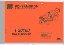 Chariot Élévateur Télescopique Sambron T 30160 S
