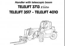 Chariot Élévateur Télescopique Terexlift Telelift 3713 Elite