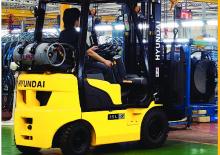 Chariots élevateurs frontaux à gaz Hyundai 20 LA 7