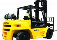Chariots élevateurs frontaux à gaz Hyundai 60L-7A