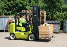 Chariots élevateurs frontaux à gaz Clark CGC55 L