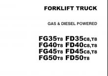 Chariots élevateurs frontaux à gaz TCM FG 35 T 8