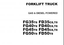 Chariots élevateurs frontaux à gaz TCM FG 40 T 8