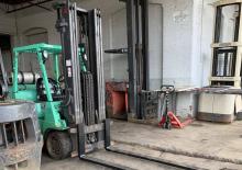 Chariots élevateurs frontaux à gaz Mitsubishi FGC45K C