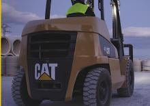 Chariots élevateurs frontaux à gaz Caterpillar GP25N