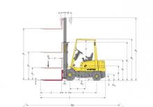 Chariots élevateurs frontaux à gaz Hyster H 2.00 XMS