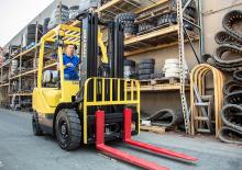 Chariots élevateurs frontaux à gaz Hyster H5.0UT 