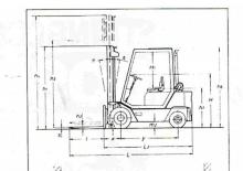 Chariots élevateurs frontaux à gaz Steinbock RH 25 L