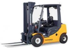 Chariots élevateurs frontaux à gaz Jungheinrich TFG 435s