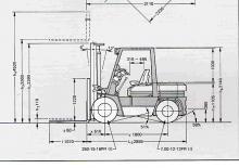 Chariots élevateurs frontaux diesel Toyota 02-5 FD 40