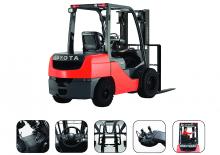 Chariots élevateurs frontaux à gaz Toyota 02-8 FGF 20 