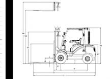 Chariots élevateurs frontaux diesel DanTruck 3425 DY