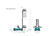 Chariots élevateurs frontaux diesel Konecranes SMV 5/6 ECB 90 II