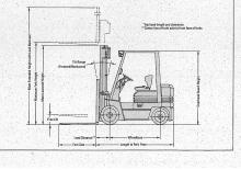 Chariots élevateurs frontaux diesel Toyota 5 FDC 25