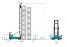 Chariots élevateurs frontaux diesel Konecranes SMV 6/7 ECB 100 DS II