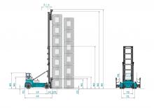 Chariots élevateurs frontaux diesel Konecranes SMV 7/8 ECB 90 II