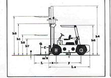 Chariots élevateurs frontaux diesel Lugli 80 C