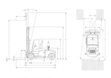 Chariots élevateurs frontaux diesel DanTruck 9476 Power +