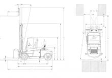 Chariots élevateurs frontaux diesel DanTruck 9676 Power +