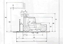 Chariots élevateurs frontaux diesel Steinbock B 1212