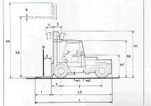 Chariots élevateurs frontaux diesel Steinbock B 1409