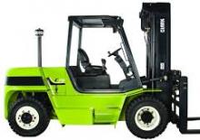 Chariots élevateurs frontaux diesel Clark C 80 D