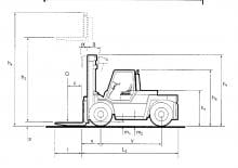 Chariots élevateurs frontaux diesel Steinbock C 90