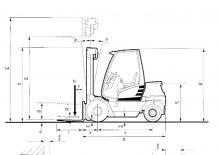 Chariots élevateurs frontaux diesel Steinbock CD 40 C