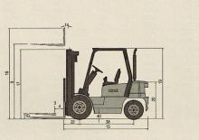 Chariots élevateurs frontaux diesel Doosan D 25 A 3