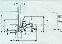 Chariots élevateurs frontaux diesel Dimex D 25 Allegro