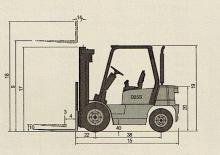 Chariots élevateurs frontaux diesel Doosan D 25 S 3