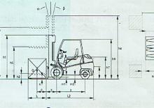 Chariots élevateurs frontaux diesel Dimex D 35 Allegro