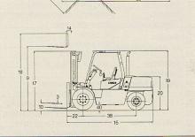 Chariots élevateurs frontaux diesel Doosan D 50 S(C) 2