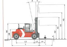 Chariots élevateurs frontaux diesel Kalmar DCD100-12XL