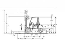 Chariots élevateurs frontaux diesel Jungheinrich DFG 30 BS