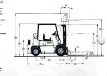 Chariots élevateurs frontaux diesel Clark DPM 20
