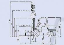 Chariots élevateurs frontaux diesel Belet DV 18 BV