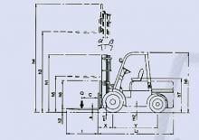 Chariots élevateurs frontaux diesel Belet DV 35 BVA