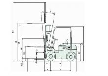 Chariots élevateurs frontaux diesel Artison EFD 25 ECO-Z