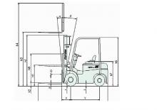 Chariots élevateurs frontaux diesel Artison EFD 35 ECO-Z
