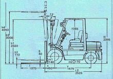 Chariots élevateurs frontaux diesel Komatsu FD 20 T 11